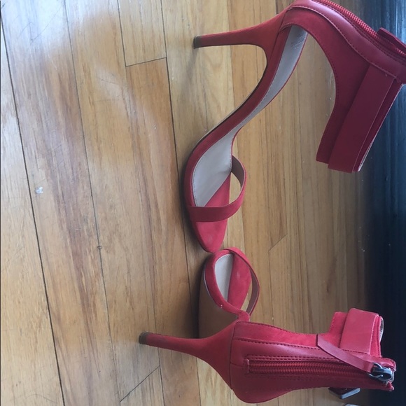 Zara Trafaluc red heels - Picture 2 of 4